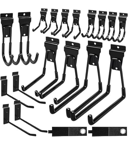 Bike Hook Fat Tire Bicycle Vertical Garage Hook For Slatwall Panels Garage Bike Storage