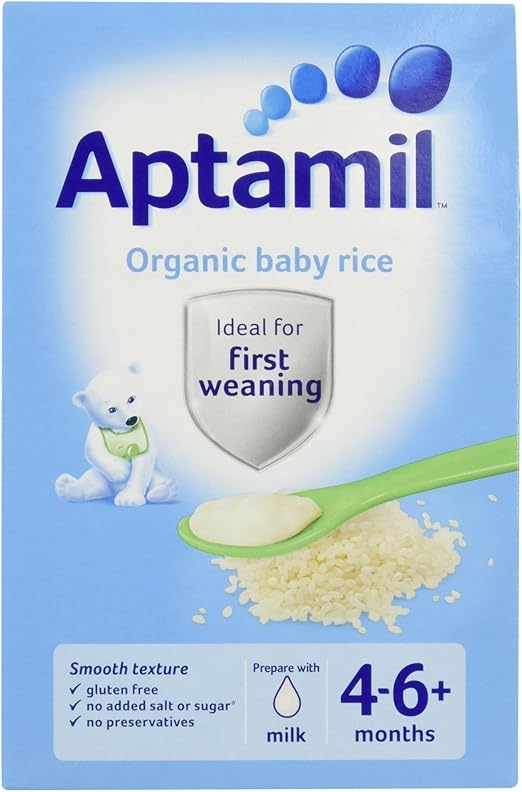 aptamil organic baby rice
