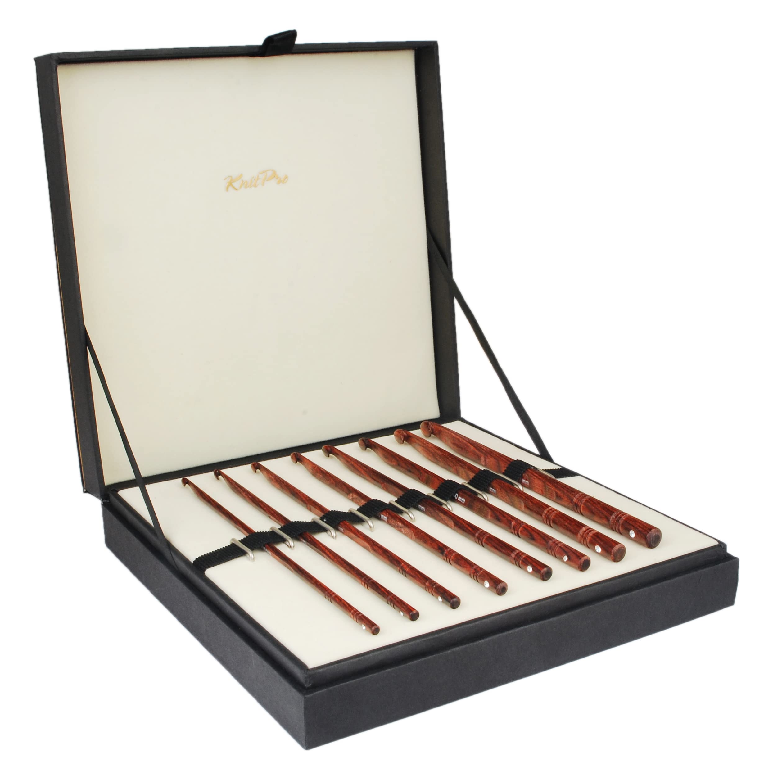 KnitPro Symfonie Rose Crochet Hook Deluxe Set, Multi-Color