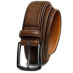 KEMISANT Men Belt-Genuine Leather Belt for Men