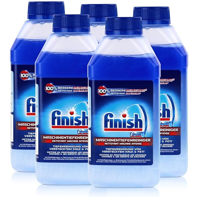 Calgonit Finish Spül-Maschinen-Pfleger 5x Power 250ml (5er Pack)