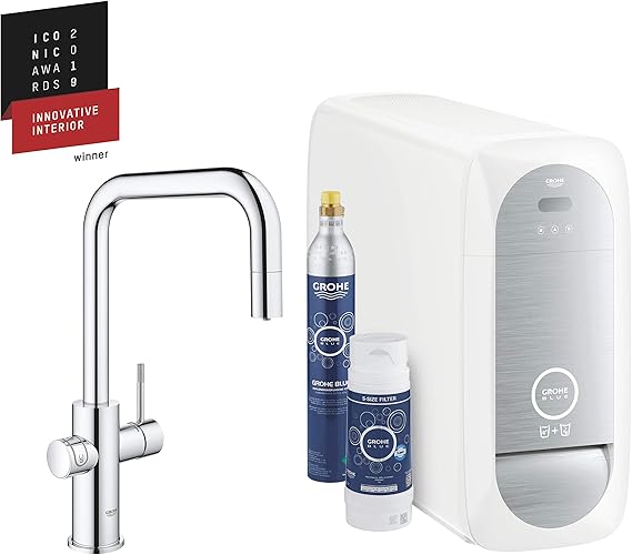GROHE Blue Home | Küche - Spültischarmatur mit FILTERFUNKTION und WiFi