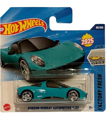 DieCast Hot Wheels McLaren F1 GTR, Retro Racers 3/10 [Turquoise