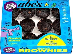 Abe's, Brownies Mini Vegan, 11.5 Ounce