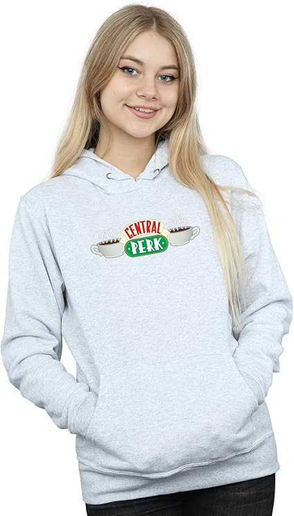 friends hoodie grey