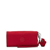 Kipling Rubi Large Wristlet Wallet Cherry Tonal
