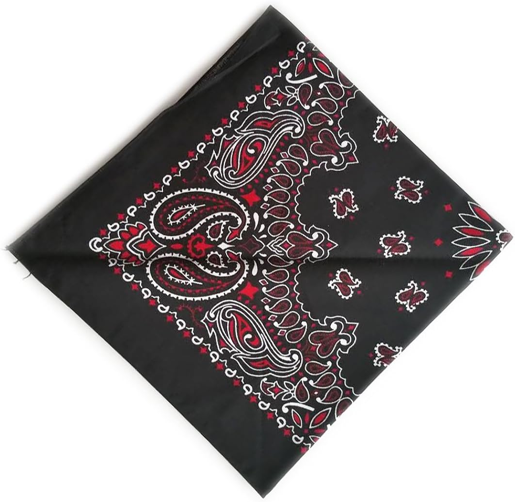 Hav A Hank Bandana Paisley Motif 100 Cotton 26 Colours Made In Usa Women S Clothing Clothing