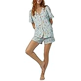 BedHead - Short Sleeve Shorty PJ Set - Barnyard Retreat - Large (12-14)
