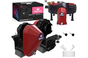 GEOCCI Electric Knitting Machine Adapter for ADDI 46-Needle Round Knitting Machine (Red and Black)