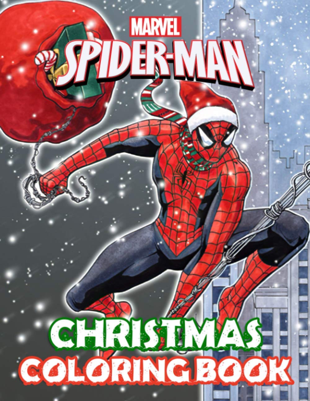 Spiderman Cartoon Christmas 2022 Spiderman Christmas Coloring Book: An Interesting Christmas Coloring Book  For Children Who Love Spiderman. Many Flawless Pictures To Color To Relax  And Unwind: Domez, Krystal: 9798682687374: Amazon.com: Books