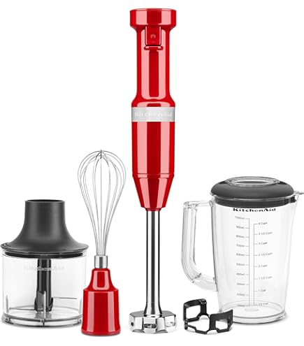 キッチンエイド ハンドブレンダー3段変速 KHB2352CU シルバー 未使用 Amazon.com: KitchenAid (Renewed) RKHB2351CU 3-Speed Hand