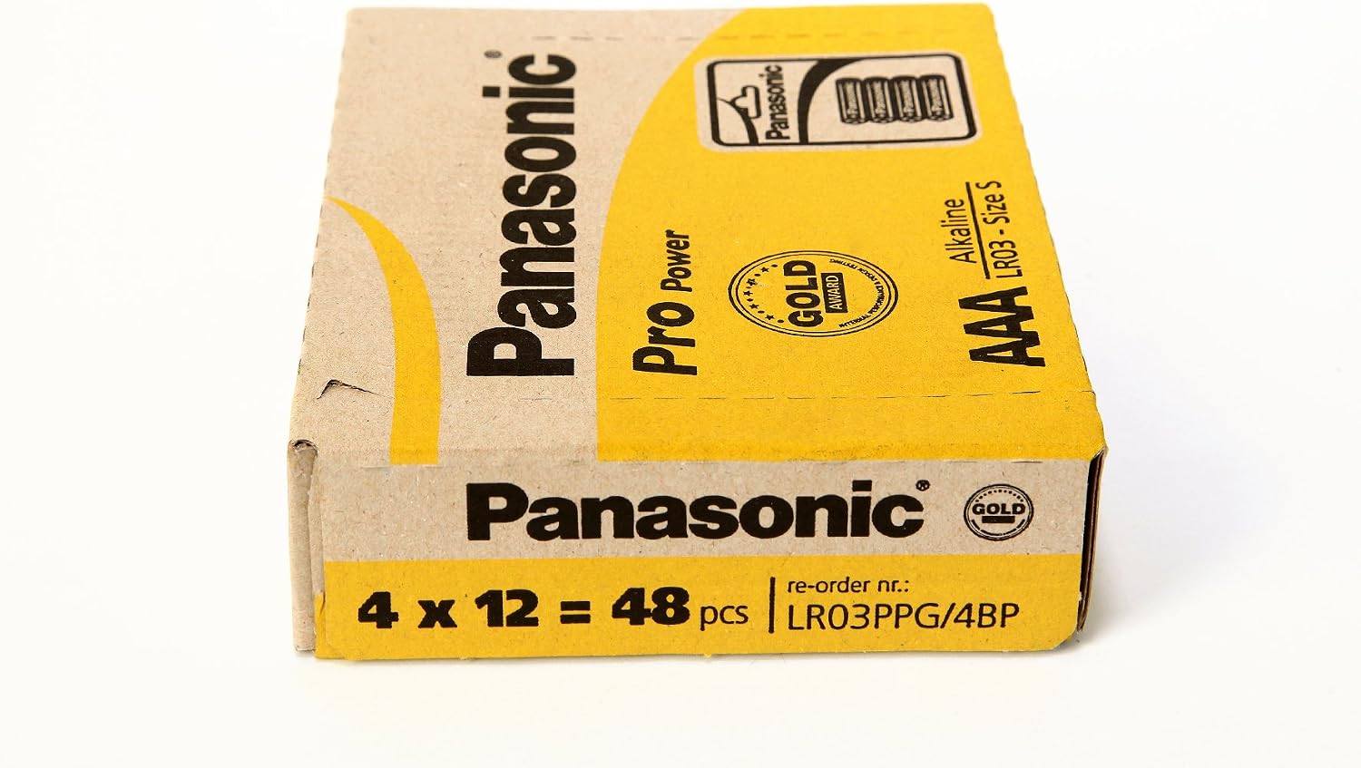 Panasonic LR03 AAA Micro Pro Power Battery, Blue, Gold, Red, 4er Pack - Image 5