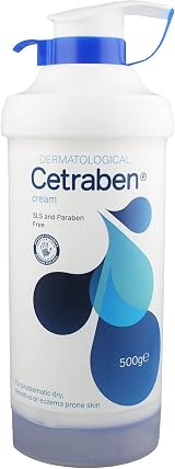 Cetraben Emollient Cream 500g x2 with Dispensing Pump view 1