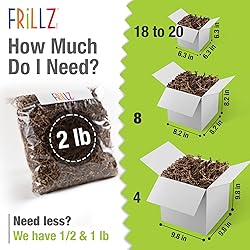 FRILLZ Crinkle Cut Paper Shred Filler for