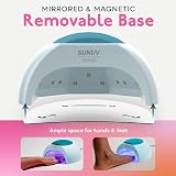 SUNUV UV LED Nail Lamp Professional Gel Dryer 33 beads Auto Sensor 90s Mode view 6
