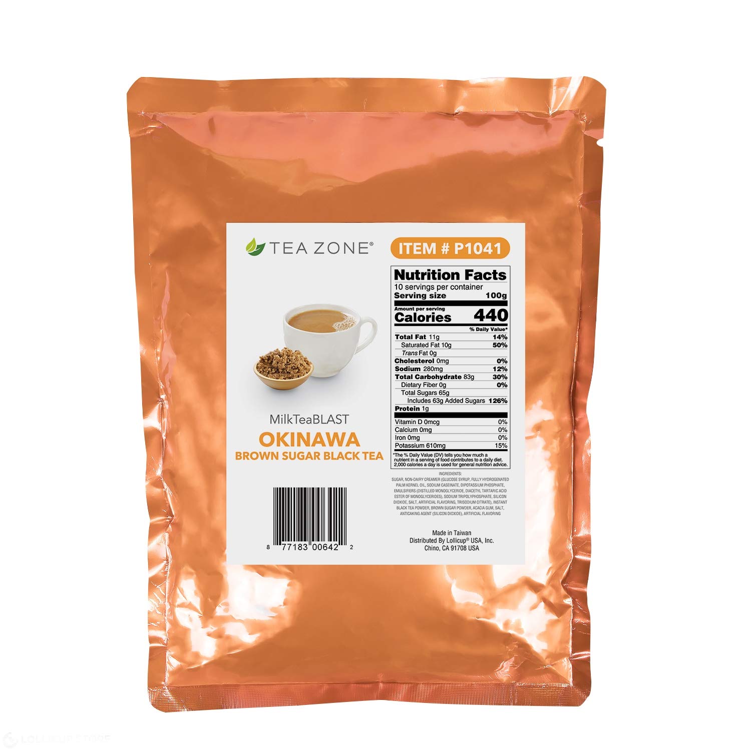 Tea Zone 2.2 lbs MilkTeaBLAST Okinawa Brown Sugar Powder- Buy Online in