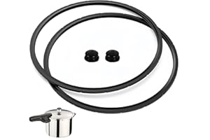 DIREVCDRO （2Pack）09936 Pressure Cooker Sealing Ring Replacement - Compatible with Presto Models 0126002 0136102 0136403 0136304 0136001 0216001