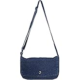 YunZh Denim Hobo Bag, Casual Style Lightweight Classic Retro Travel Shopper Purse Shoulder Handbag Messenger Bag