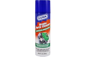 Gunk M715-12PK Non-Chlorinated Brake Cleaner - 14 oz., (Case of 12)