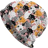 St Patricks Day Chemo Beanie Hat for Women Men, Soft Slouchy Knitted Cancer Headwear Nightcap Skull Cap