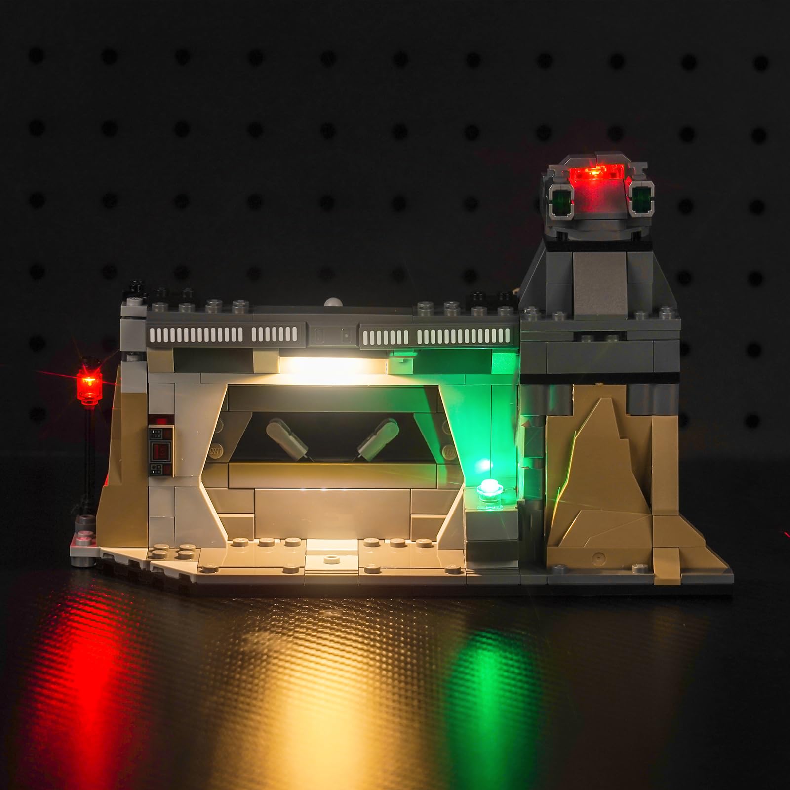 Light Kit for Lego Paz Vizsla and Moff Gideon Battle, Lighting Set for Lego 75386 Paz Vizsla and Moff Gideon Battle Set - Not Include Models, Just Light Kit — image 1