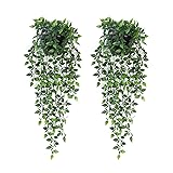 Season 2 Season Artificial Hanging Plants,2 Pack