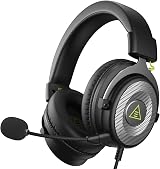 EKSA E900 Wired Gaming Headset 50mm Driver Detachable Mic 3D Audio Sliver