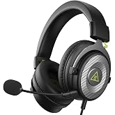 EKSA E900 Gaming Headset with Mic Stereo Headphones for Xbox,PC,PS5 | Detachable Noise Canceling Mic, 3D Surround Sound, Wired Headphone for Gaming, Computer, Laptop, PS4, 3.5MM Jack