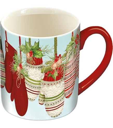Amazon.com | Lang, Cardinal Christmas Coffee Mug: Coffee Cups & Mugs