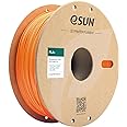 eSUN PLA+ Filament 1.75mm, 3D Printer Filament PLA Plus, Dimensional Accuracy +/- 0.03mm, 1KG Spool (2.2 LBS) 3D Printing Filament for 3D Printers, Orange