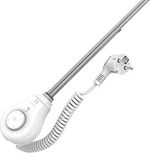 Hottech Resistencia eléctrica Drop 600 W, color blanco, con ...