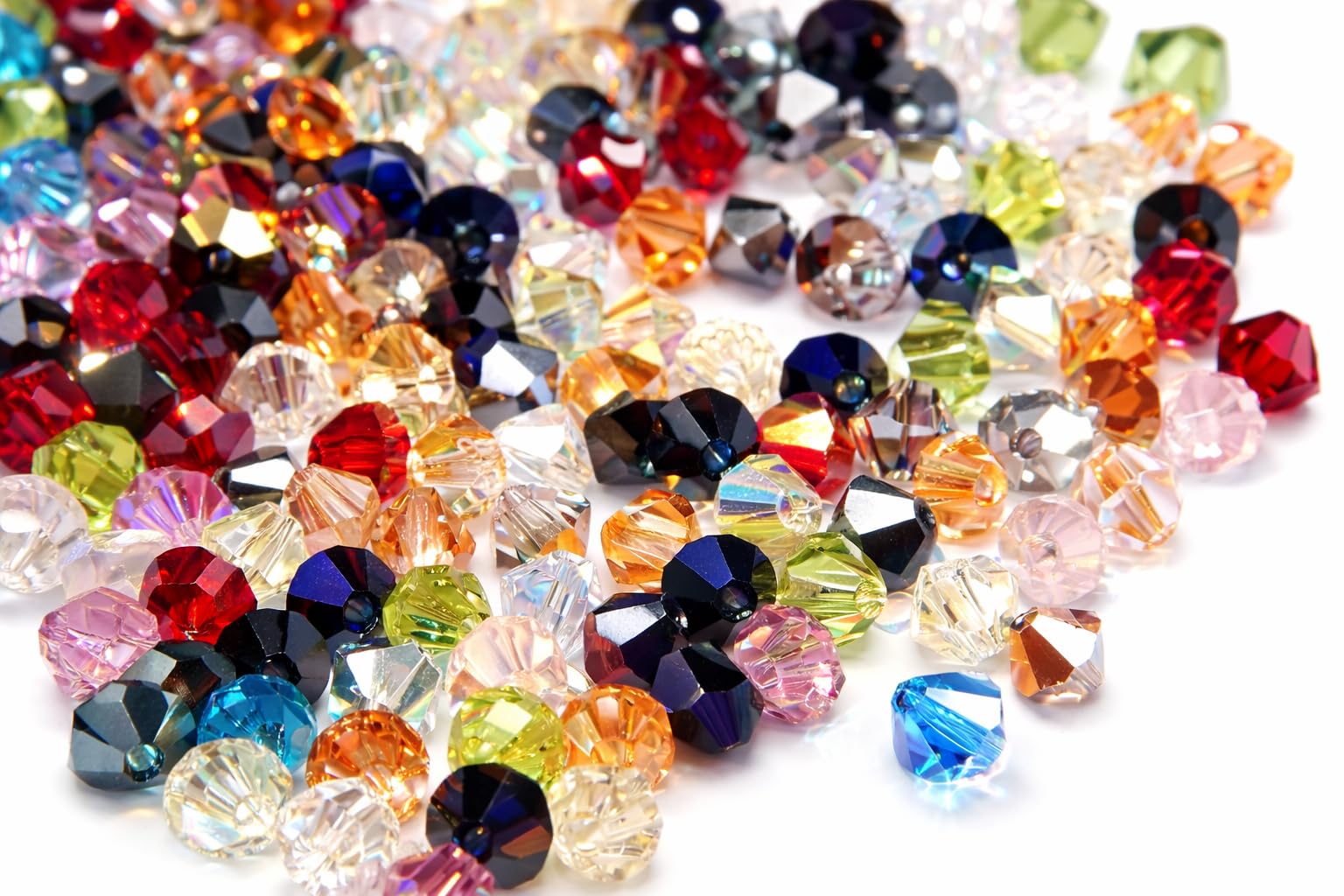 Preciosa Preciosa 160 x 4mm Bohemian Crystal Beads Mix Czech Glass Beads