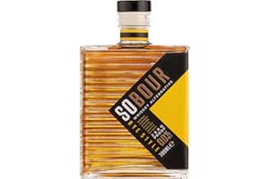 SOBOUR Rye Style Non Alcoholic Whiskey 700ml | Non Alcoholic Drinks – Bourbon Alternative | Premium Non Alcoholic Spirits by Spirits of Virtue | Imported by Think Distributors