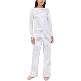 Cozyland by Morgan Lane Women's Ellie PJ Set in Floating Hearts