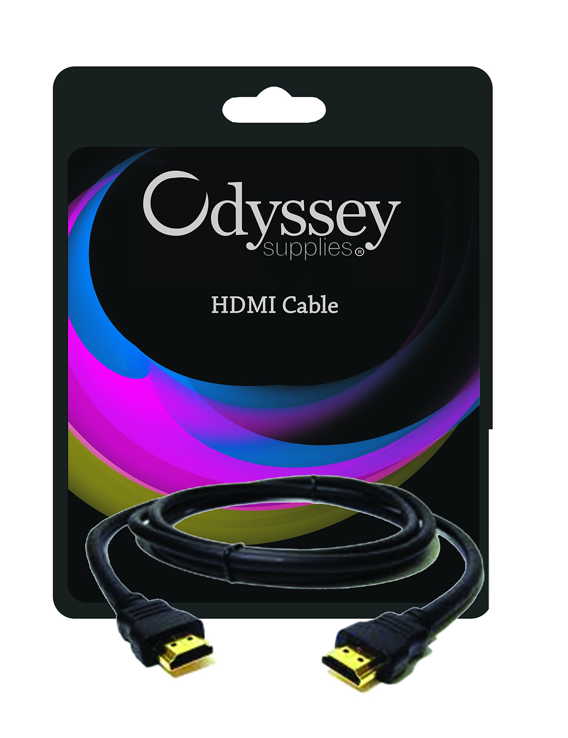 Odyssey Supplies HDMI to HDMI Cable - Gold 3m gold plated hdmi cable