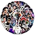 60PCS Micheal Stickers for Water Bottles Vinyl Aesthetic Stickers Laptop Deco Skateboard Computer Stickers. (MC)