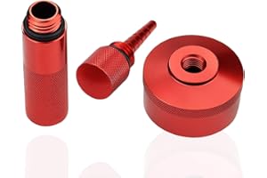 MEKAR Aluminum Extended Run Gas Cap Adapter Mess Free Oil Changes Funnel Magnetic Tip Dipstick Oil Dip Stick Compatible for Honda Generator EU2000i EU1000i EU3000i