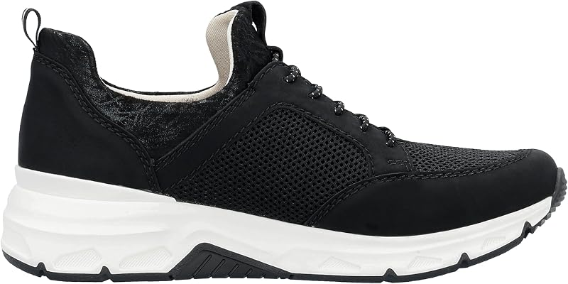 48157, Mocasín Mujer, Negro, 37 EU