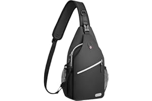 MOSISO Sling Backpack, Multipurpose Crossbody Shoulder Bag Travel Hiking Daypack