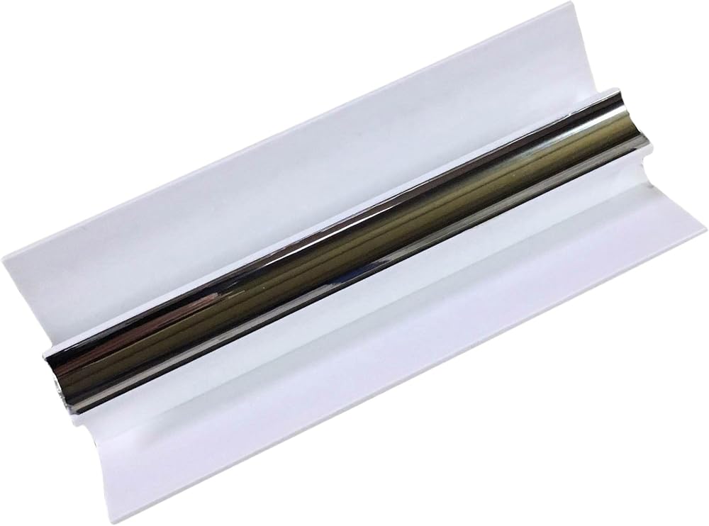 DBS Silver 10mm Internal Corner Trim for Shower Wall Panels Bathroom Cladding