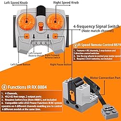 9-in-1 Motor Kit Compatible with Lego: Power