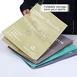 BOMEI PACK 4 Reusable Recycling Bags with Handles, Waterproof, Heavy Duty view 8