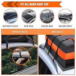 MeeFar Car Roof Bag XBEEK Rooftop top Cargo Carrier