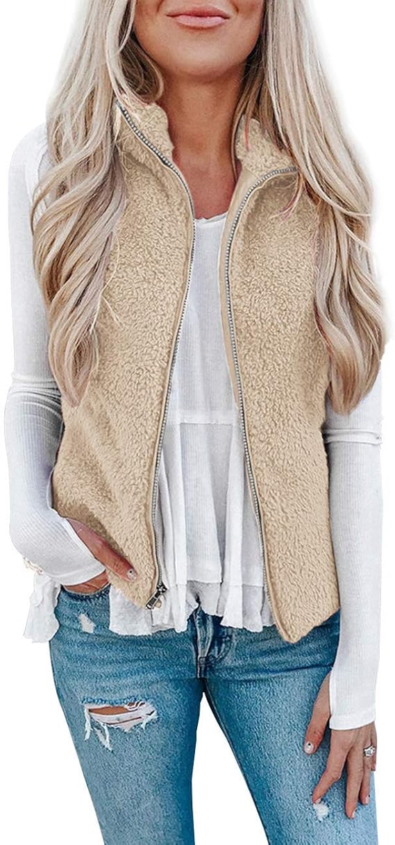 Women's Vests ,Lightweight Vest for Women,Womens Sherpa