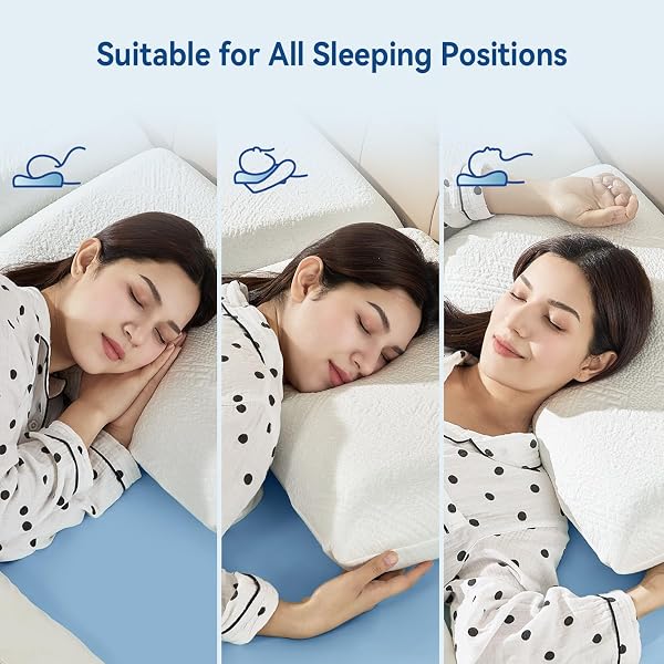 BEDTTER COOLING PILLOW WITH GEL MEMORY FOAM AND COOLING CASE FOR COOLING SLEEP (1 PACK), BED PILLOW FOR SIDE SLEEPERS, NECK AND SHOULDER PAIN RELIEF, WASHABLE COVER, 25″X15″X5″