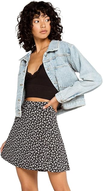 black skater skirt amazon