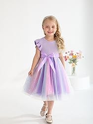 Sinhoon Toddler Girl Tulle Dress Summer Ruffle