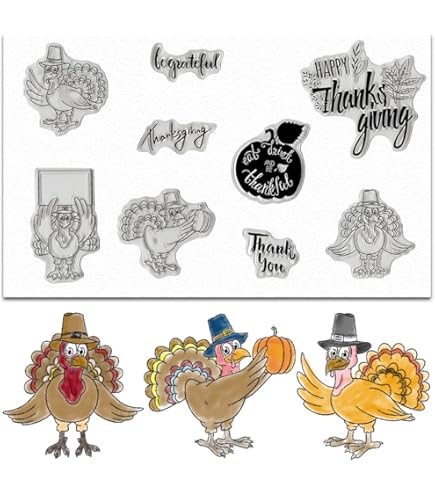 Turkey Rubber Stamp Stock Photo