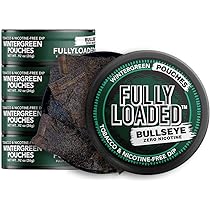 Fully Loaded Chew Tobacco and Nicotine Free Classic Bullseye Pouches  Signature Flavor, Chewing Alternative-5 Cans : Fully Loaded Chew:  Amazon.ca: Grocery & Gourmet Food