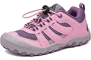 Mishansha Hiking Shoes Low Top Sneakers Outdoor Trekking Walking Climbing Running Kid